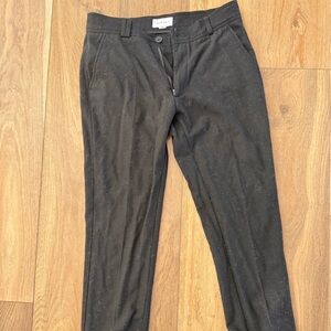 I Love Ugly Kobe Wool Slim Cropped Pants